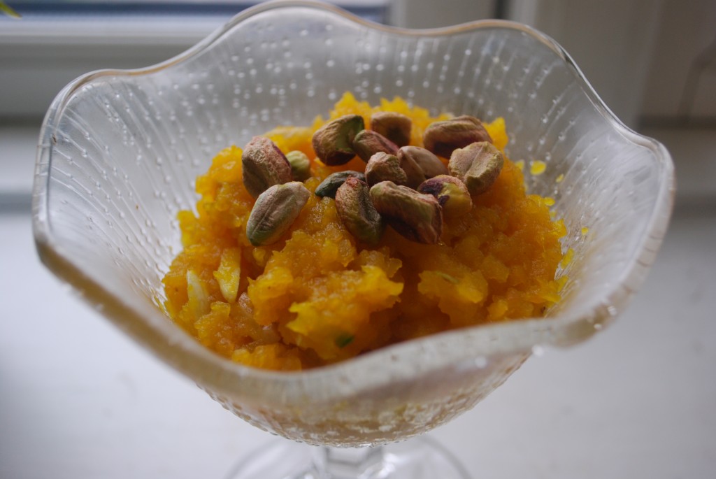 Gresskarhalwa er en deilig indisk dessert som er enkel å lage