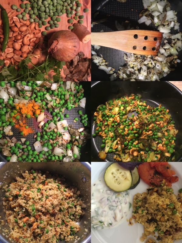 Quinoa poha oppskrift